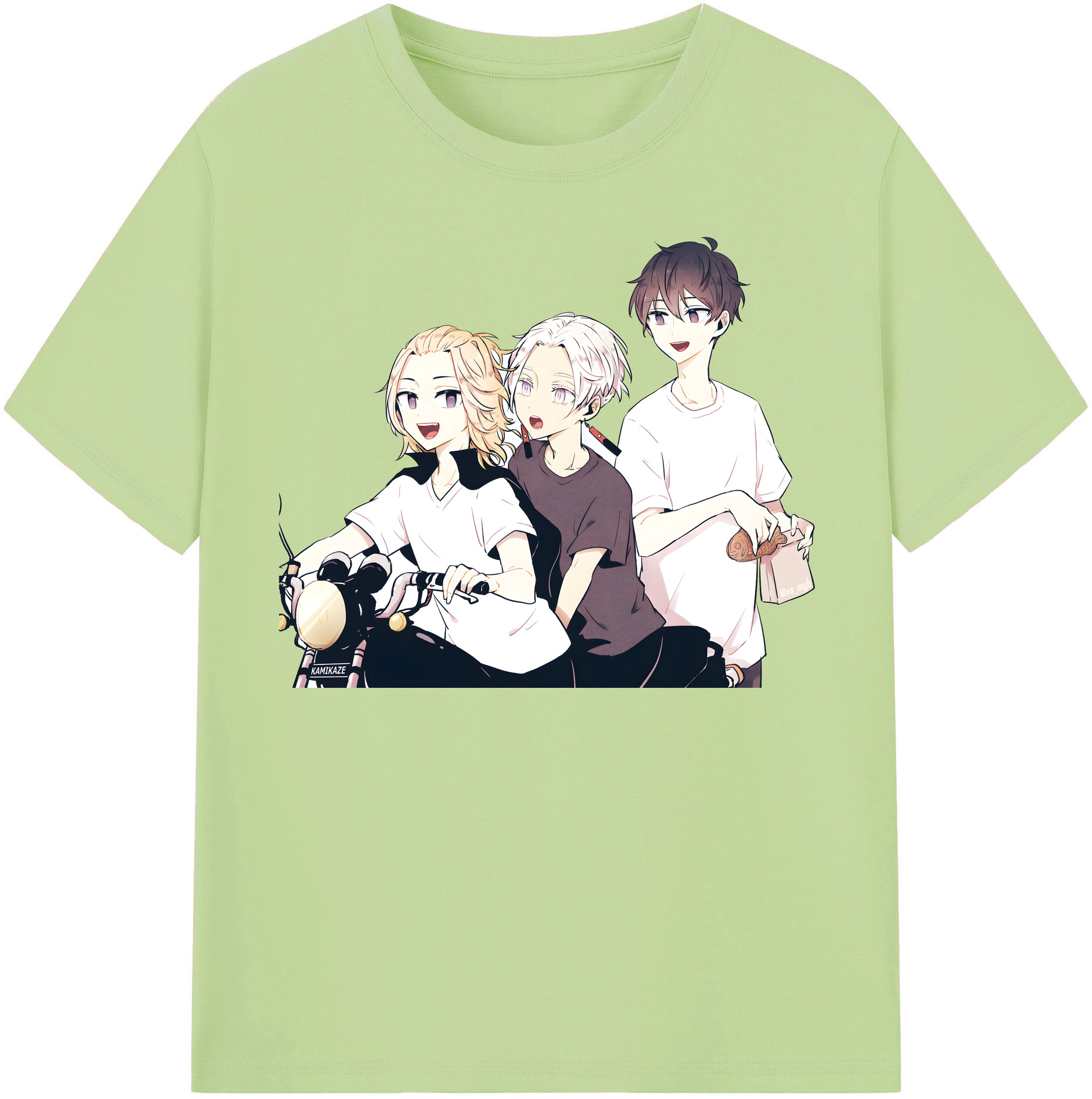 （画像用） 東京リベンジャーズ Tokyo Revengers 綿100％半袖Tシャツ（フロントプリント）